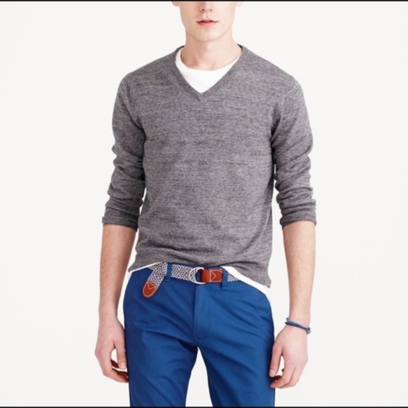J. Crew Other - J Crew V Neck Marled Pullover Sweater Men's